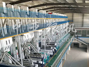 日產(chǎn)120噸精米設(shè)備生產(chǎn)線